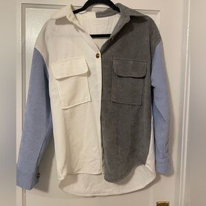 Color Block Cardigan